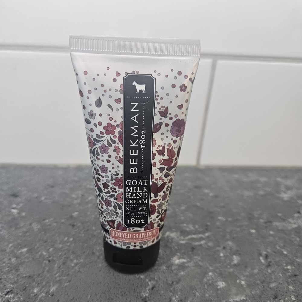 Beekman 1802 Goat Milk Hand Cream 2.0 oz Honeyed Grapefruit NEW